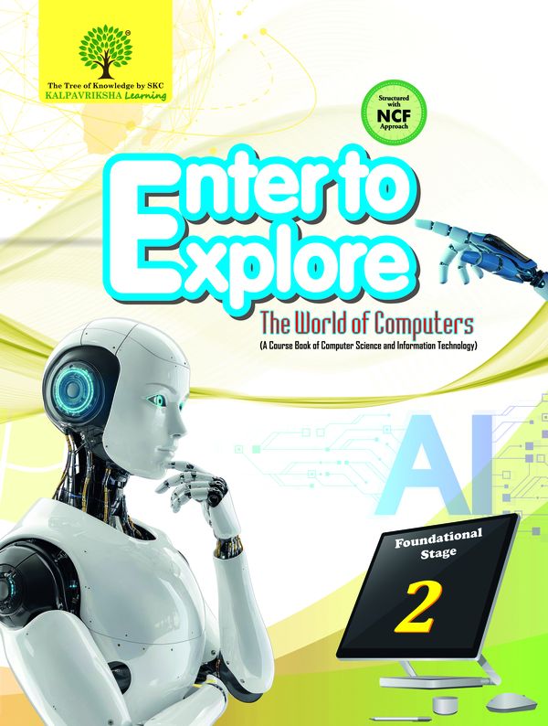 Enter to Explorer for Class 2 (Computer) Textbook Cover